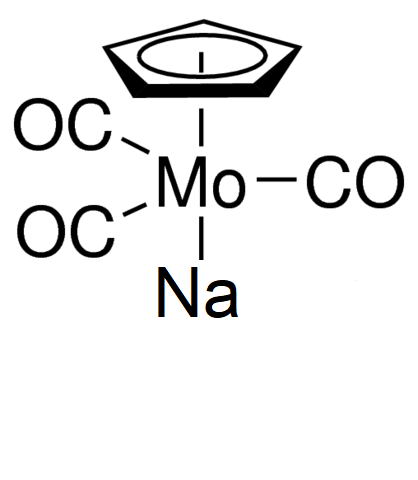 Cyclopentadienyl molybdenum tricarbonyl sodium Chemical Structure